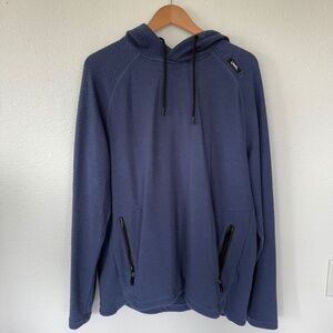 UNRL Blue Hoodie Sweatshirt Large